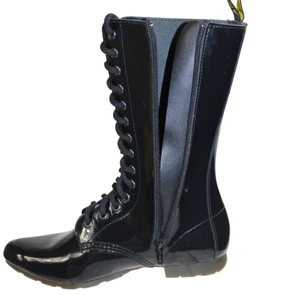 Dr. Martens Stacey Ritzy Collection Patent Lamper Combat Lace-Up, Size 6 - Picture 7 of 10
